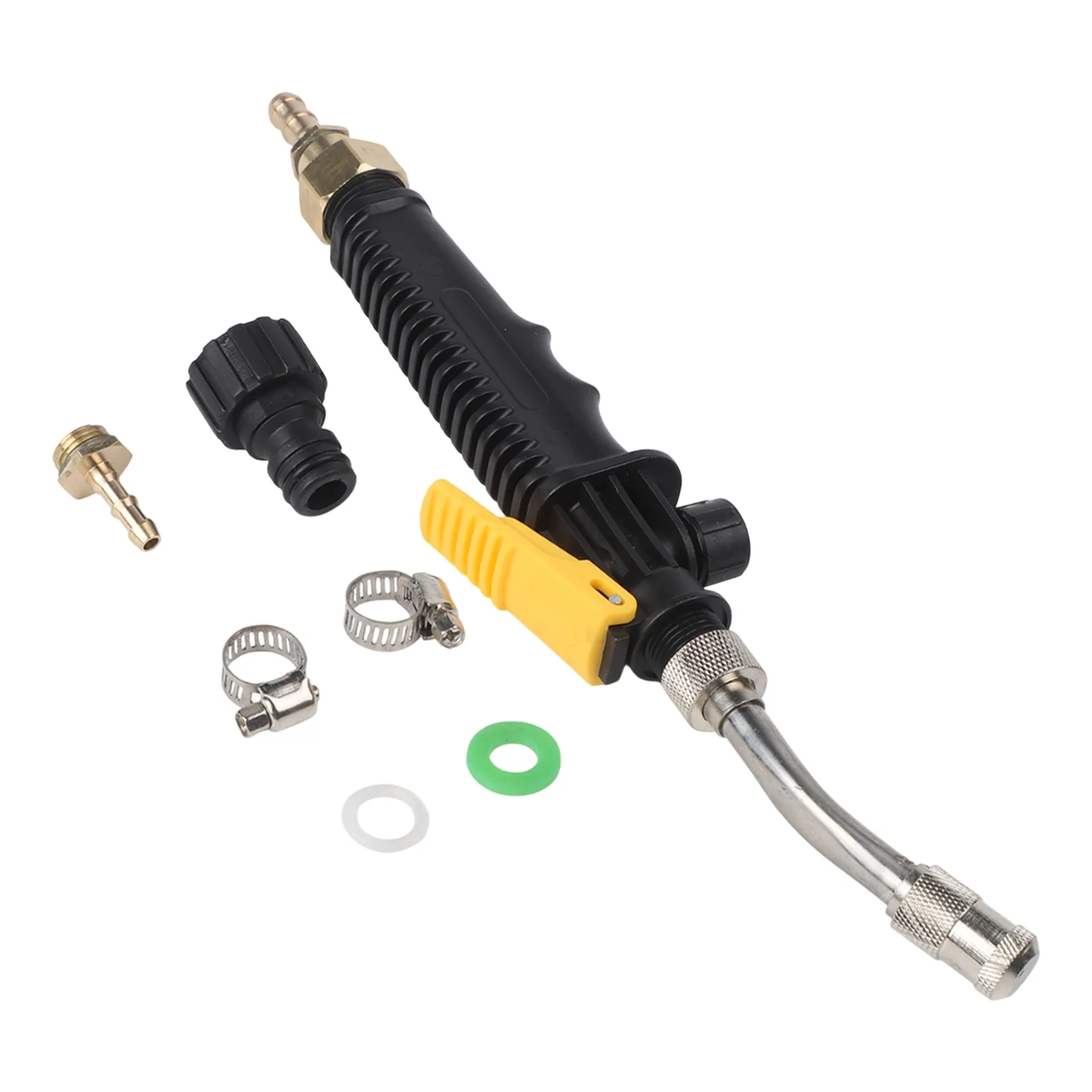 

Латунный разъем, регулируемая распылительная палочка для очистки поверхностей, 30 см, регулируемый поток воды, долговечность для мойки автомобилей