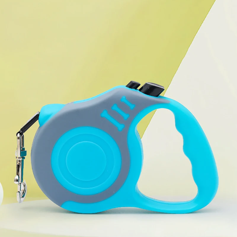 Dog Leash 3m 5m Durable Leash Automatic Retractable Nylon Cat Lead Extension Puppy Walking Running Lead Roulette For Dogs