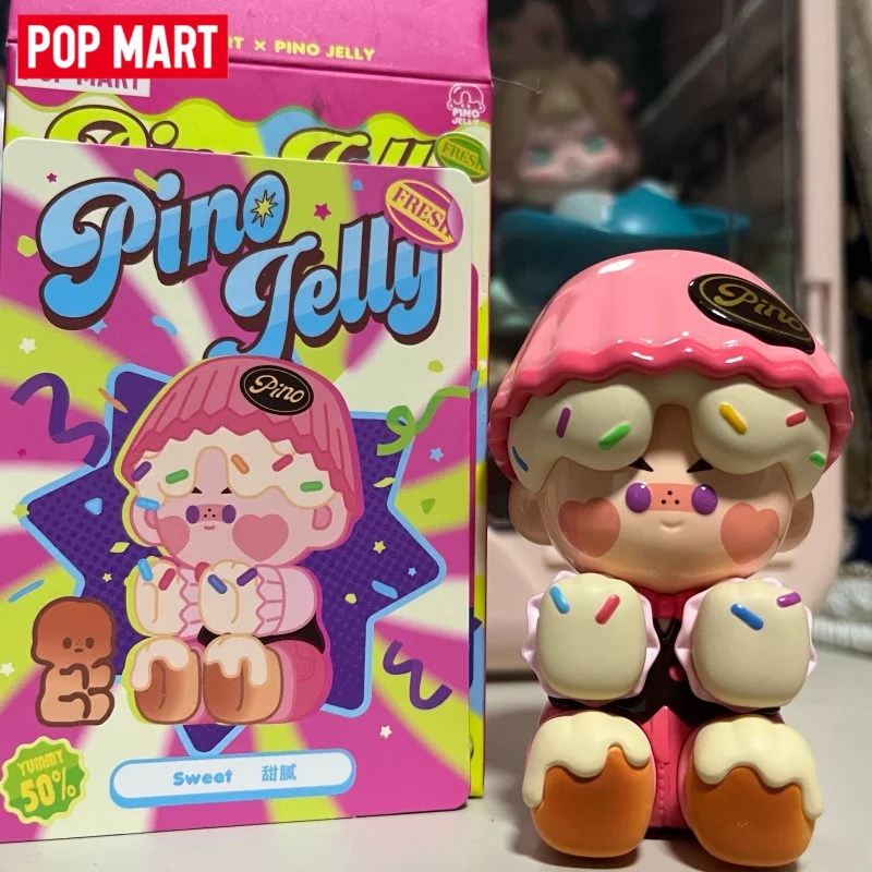 

2026 POP MART Pino Jelly Taste Personality Test Series Blind Box Mystery Box Action Figure Genuine Original Collectible Desk Toy
