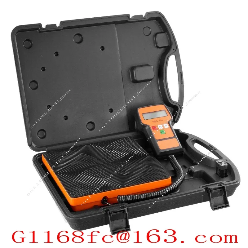 High Precision Electronic Digital R Scale, 110 Pound Refrigerant Charging and Recovery Scale Parts
