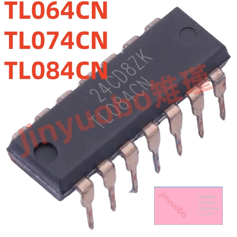 (10 piece) TL064CN, TL074CN, TL084CN Surface Mount DIP14 Operational Amplifier Chip Logic IC