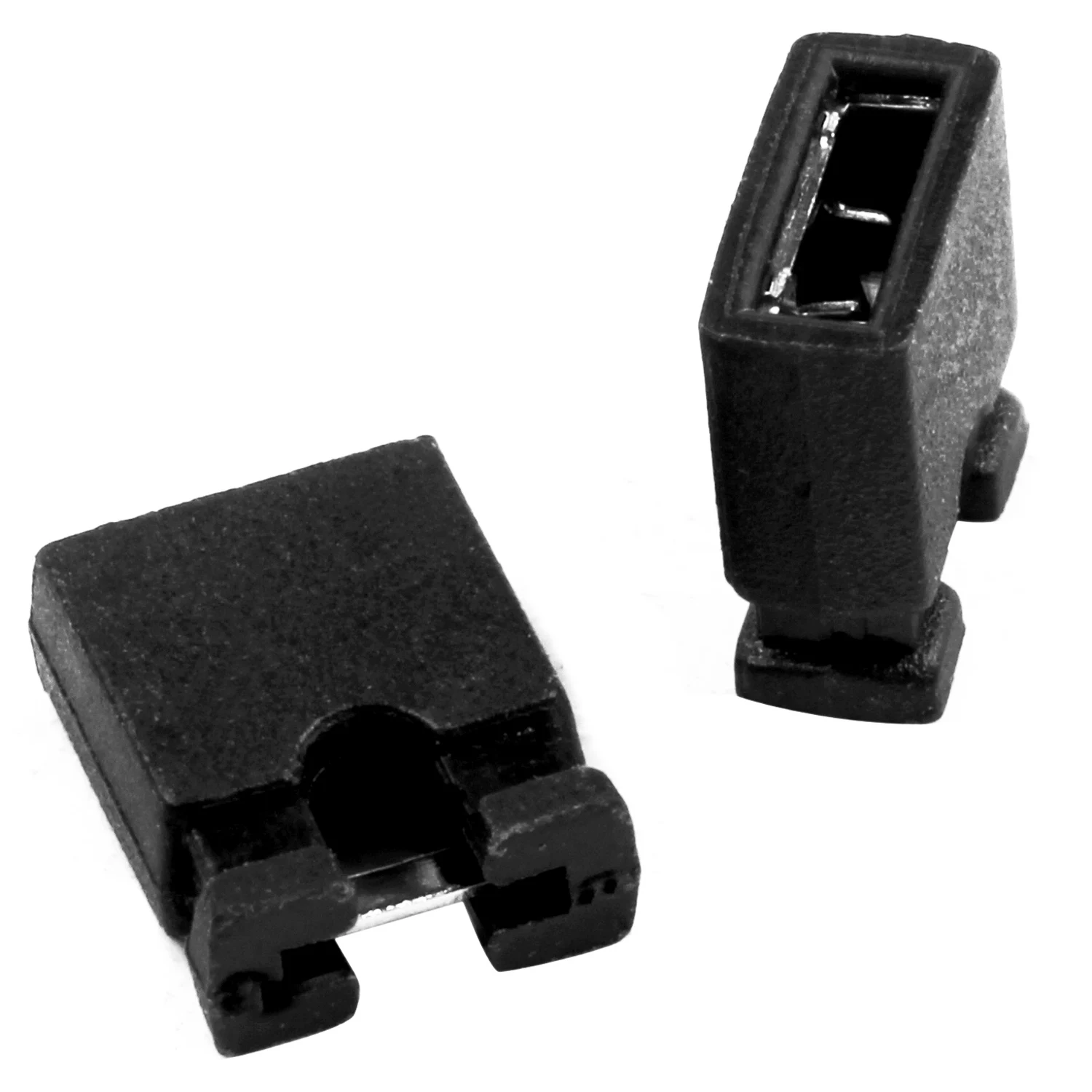 A49T 200Pcs DVD HDD PC Mainboard PCB Plugs Jumper Caps 2-Pin