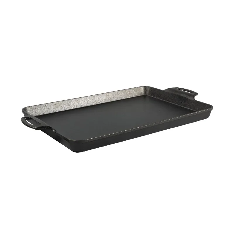 

New Upgrade.Baking Pan 15.5 X 10.5 Inch Cast Iron Seasoned,free shippment