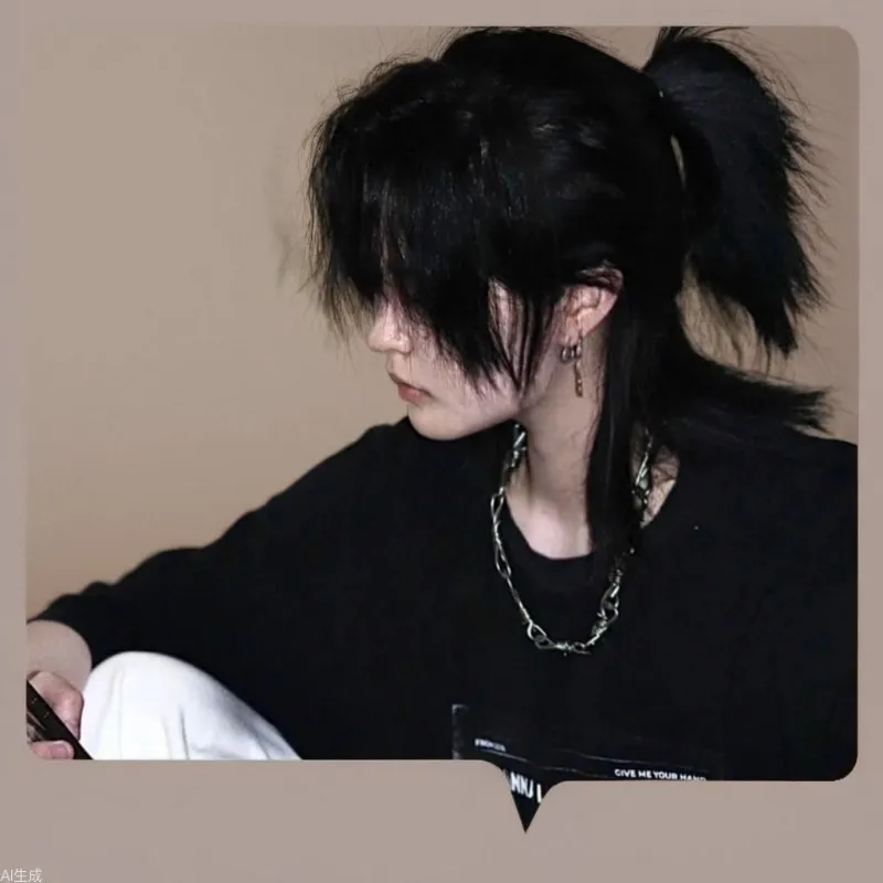 peruca-de-cabelo-samurai-japones-unissex-estilo-mullet-elegante-e-natural-com-rabo-de-lobo-volumoso-cobertura-de-cabelo-masculina-e-feminina-uma-peca-em-estoque