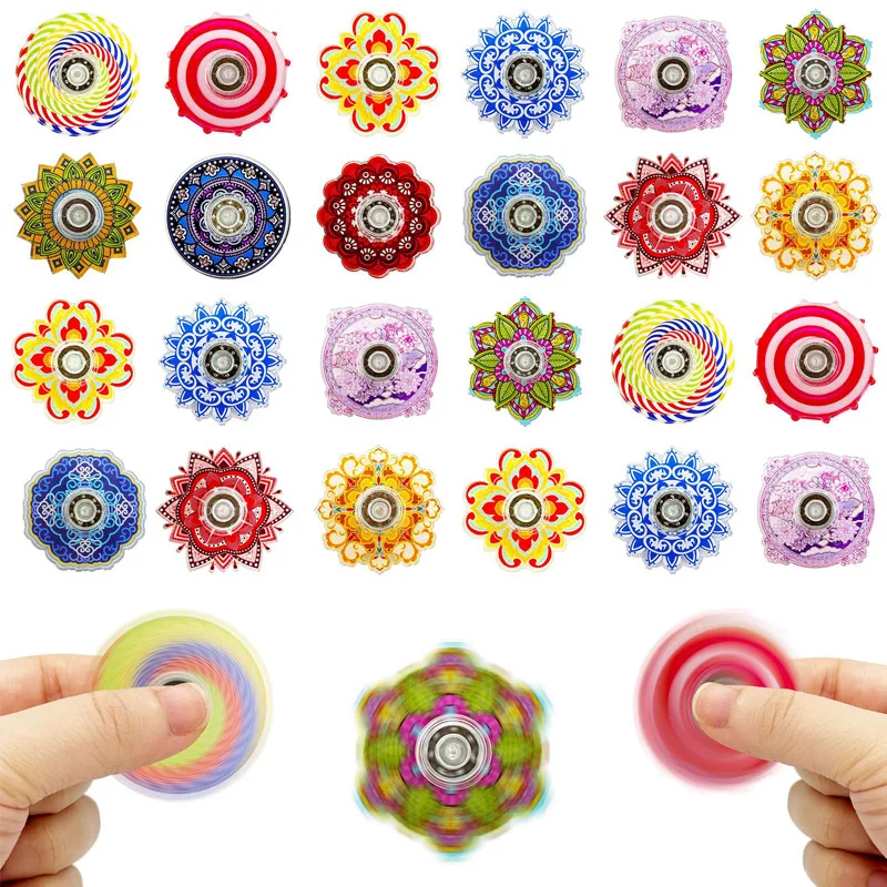 10 pezzi regalo novità idea creativa Fidget Spinner per bambini bomboniere Goodie Bag Stuffers premi in classe per ragazze ragazzi