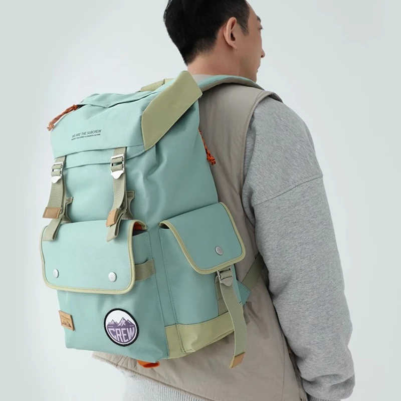 Large Capacity Backpack Men's Travel Outdoor Hiking Mountaineering Backpack Sports School Bag