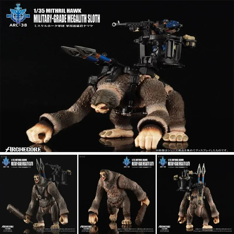 SERT MLITORY-GRADE MEGALITH SLOTH 1/35 ARC-38 MITHRIL HAWK Action Figure Toys For Boys Collectible Model Ornaments