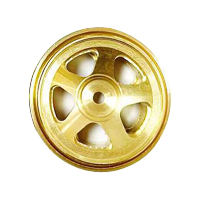 4 قطعة النحاس 1.0 Beadlock عجلة حافة محور عجلات موازنة ل محوري SCX24 1/24 RC الزاحف سيارة ترقيات أجزاء