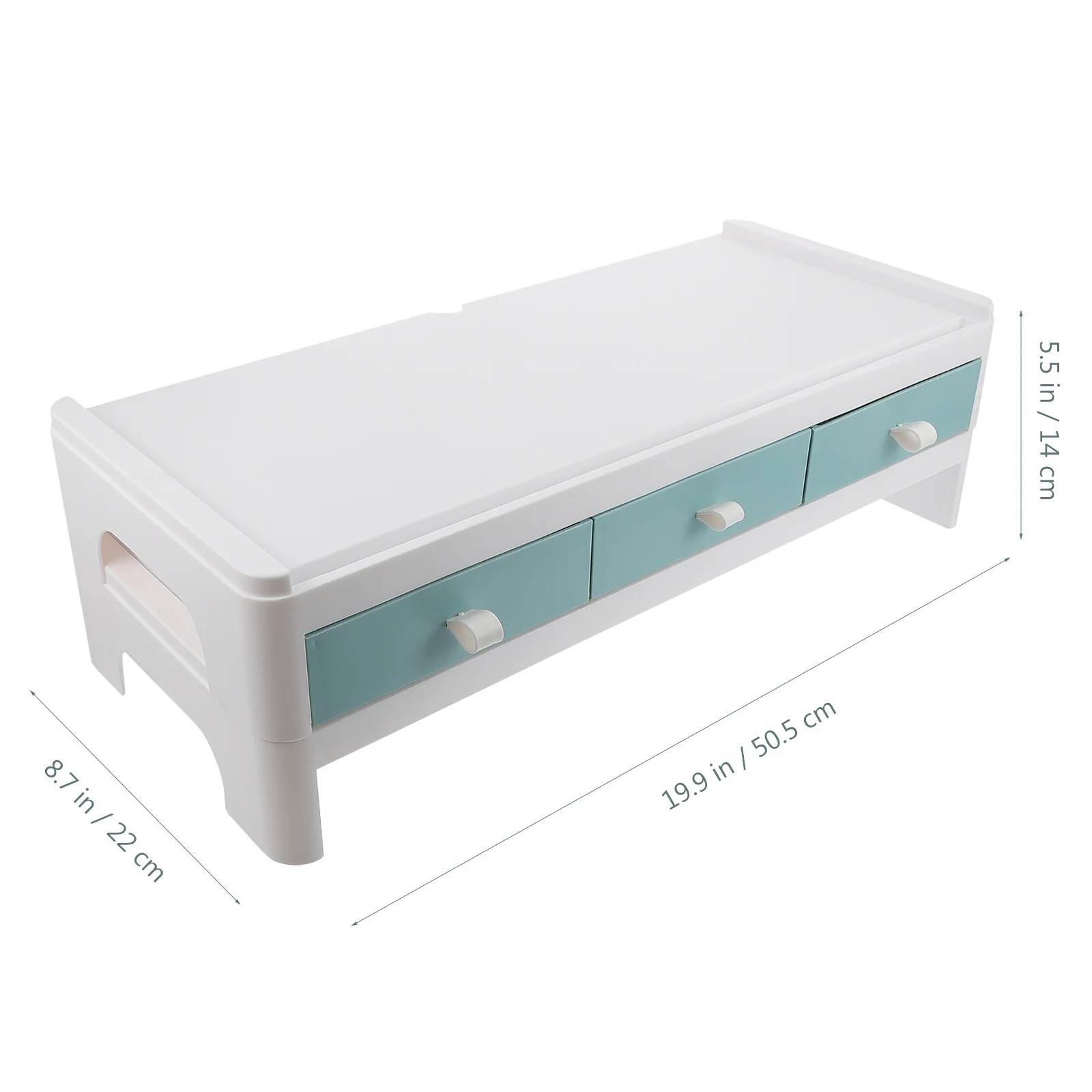 1 قطعة حامل شاشة الكمبيوتر تصميم بسيط ناعم غرامة الحرفية دائم البلاستيك الناهض للاستخدام المنزلي مكتب سطح المكتب شاشة الكمبيوتر المحمول