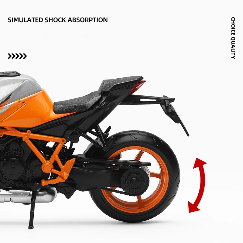 1:12 KTM 1290 Super DUKE R Alloy Sports Motorcycle Model Diecasts Street Track Racing Motorcycle Model Simulation Kids Toys Gift