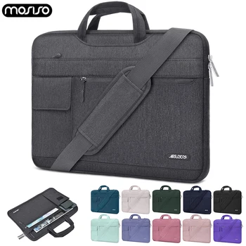 Bolsa para laptop à prova d'água 13 13.3 14 15 16 polegadas para MacBook Air Pro M1 M2 M3 Lenovo HP Asus Acer Notebook bolsa de ombro manga
