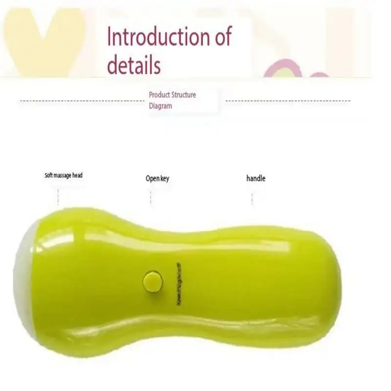 Battery Mini Relaxation Device Small Portable Vibratory Massager For Home Handheld Neck And Leg Relaxation