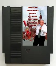 Drunk Yeltsin Game Cartridge for NES/FC Console
