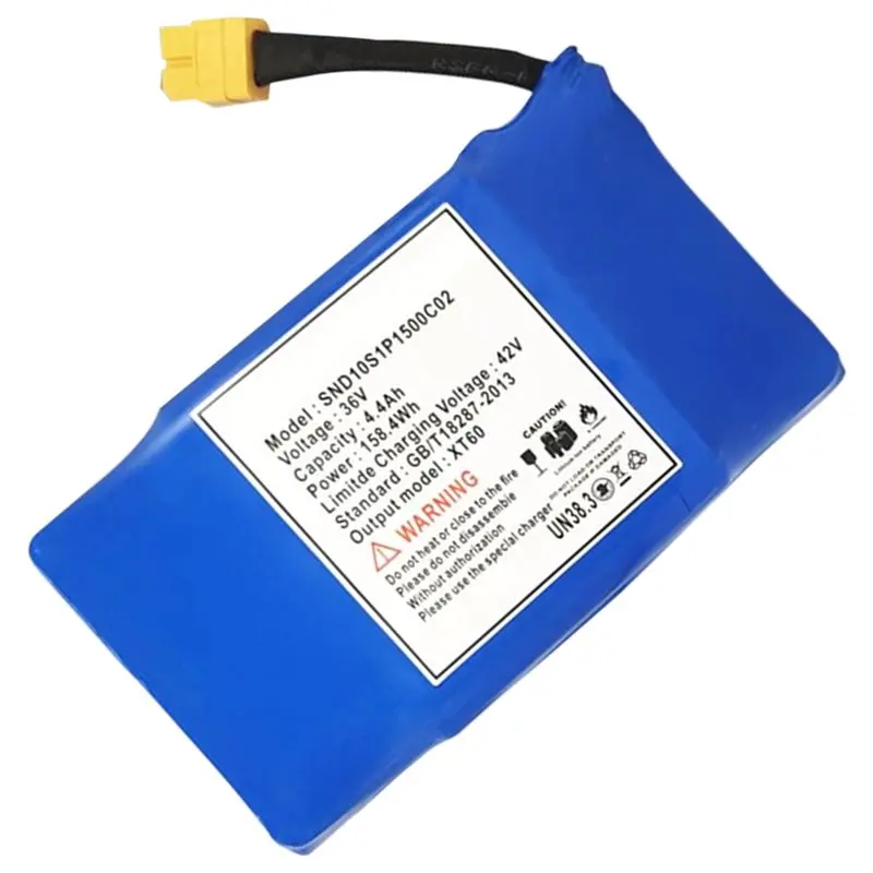 

【ALLOWANCE】For Electric Hoverboard Scooter Replacement Battery- Larger Capacity 36V 2Ah Lithium- For Hoverboards