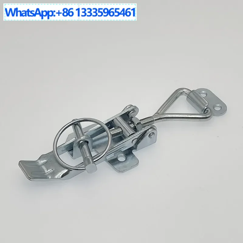 

10 шт. регулируемая пряжка для прицепа, коробка, оцинкованные аксессуары для автофургонов, защелка для прицепа, модифицированная безопасная пряжка