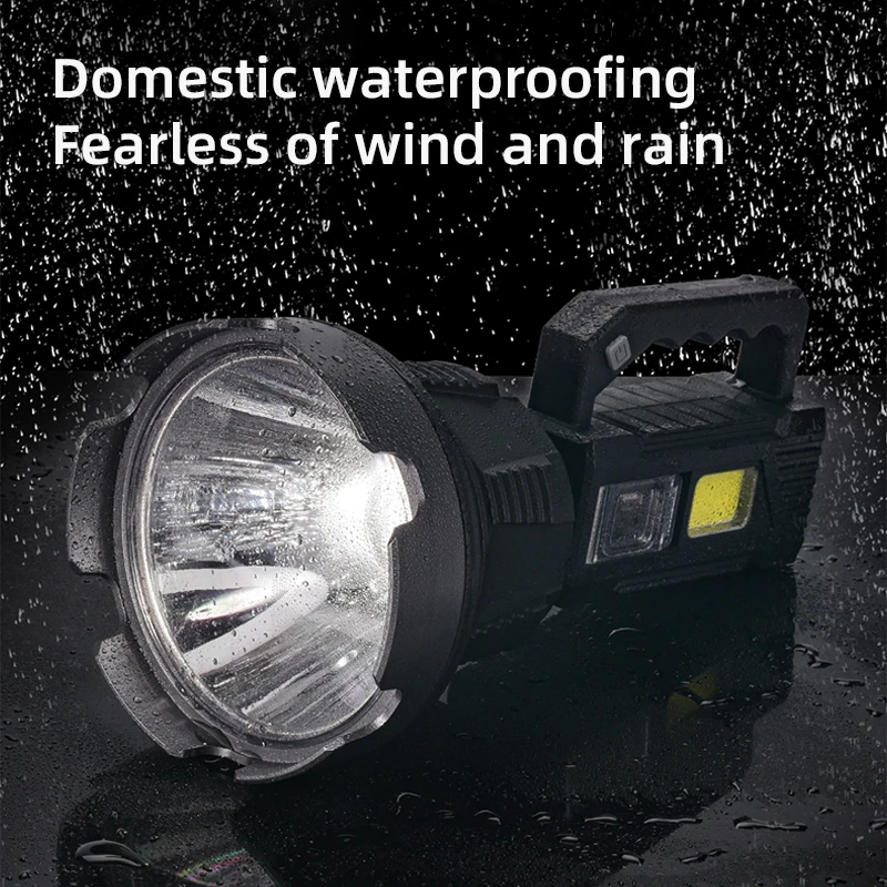 Night Fishing Rechargeable High Power Led Flashlights Ultra Long Lighting Distance Lamp Searchlight Powerful Lantern Torches