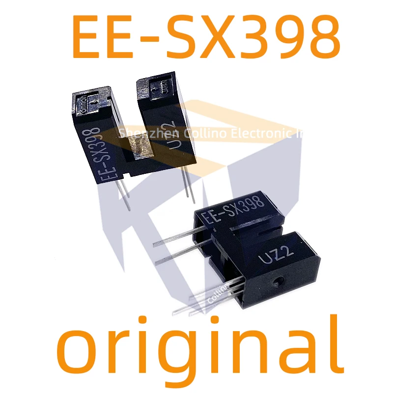 3pcs EE-SX398 Through-beam photoelectric sensor photointerrupter slot type EESX398 EE398