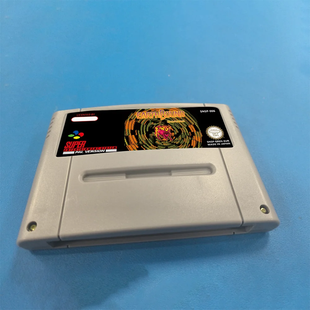 EarthBound - Enhanced RPG Game for SNES Console 16bit Cartridge USA NTSC Version Fast Shipping