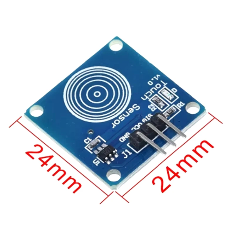 TTP223 Touch Switch Module TTP223B 1 Channel Jog Digital Capacitive Touch Sensor for Arduino DIY KIT