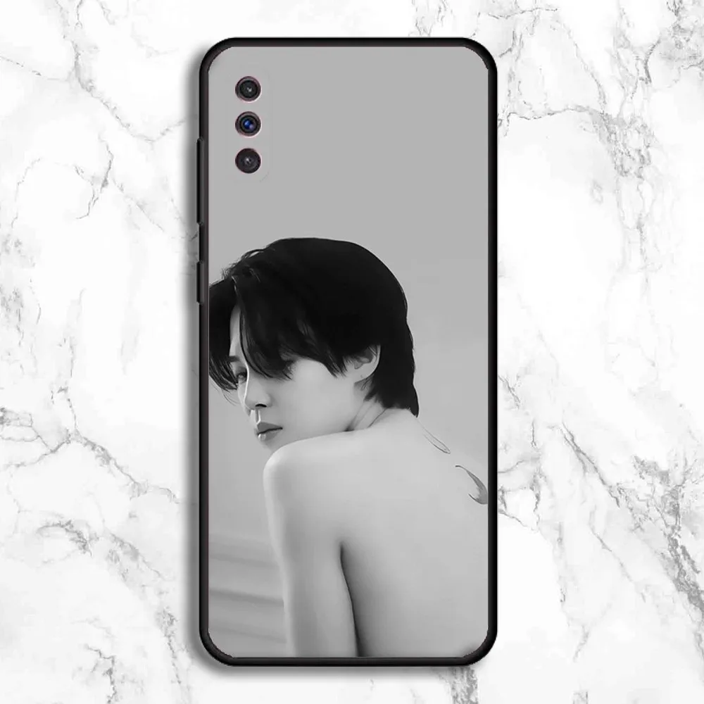 Singer J-JIMINS-S Phone Case For Samsung Galaxy A13,A21s,A22,A31,A32,A52,A53,A71,A80,A91 Soft Black Phone Cover