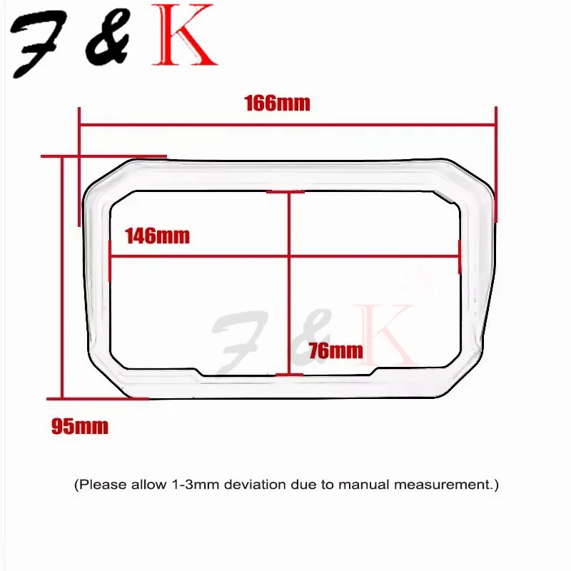 Fit For CFMOTO 675nk 675 NK 2024 2025 Motorcycles Accessories Speedometer Cluster Screen Scratch Protection Film Sun Visor Cover