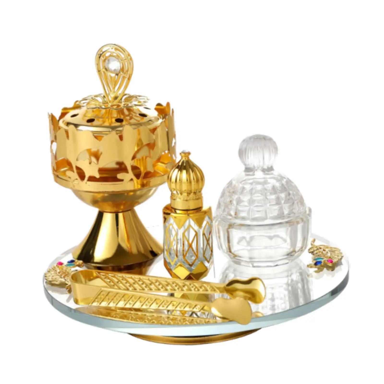 Incense Burner Table Centerpiece Incense Holder for Living Room SPA Decor