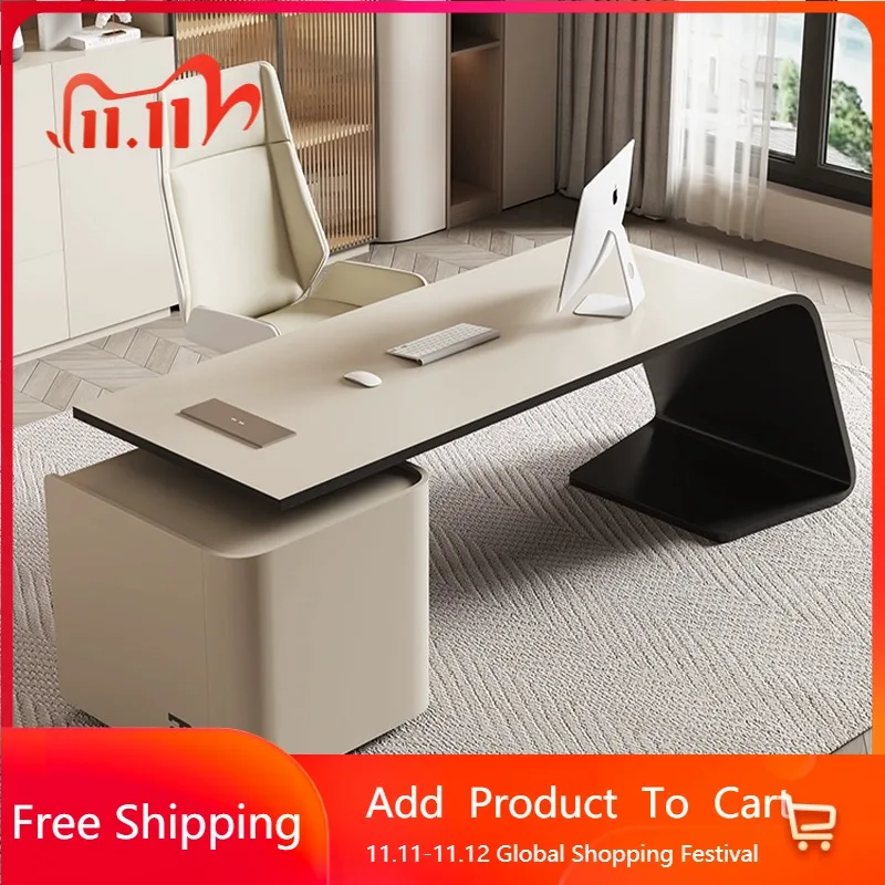 

Italian Corner Office Desk Modern Minimalist Reception Office Desk Executive Bedroom Reception Escrivaninha Hotel Furniture