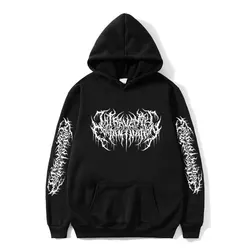 Playboi Carti Narzisst Grafik Hoodie Opium tatsächlichen Hass Hip Hop Rapper Sweatshirt Herrenmode Gothic übergroße Langarm