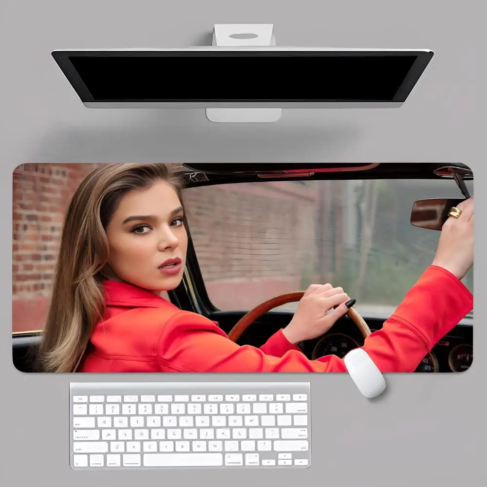 Actors For H-Hailee S-Steinfeld MINISO Mouse Pad Anime Game Mouse Pad Computer Desk Pad Office Carpet Laptop Mouse Pad