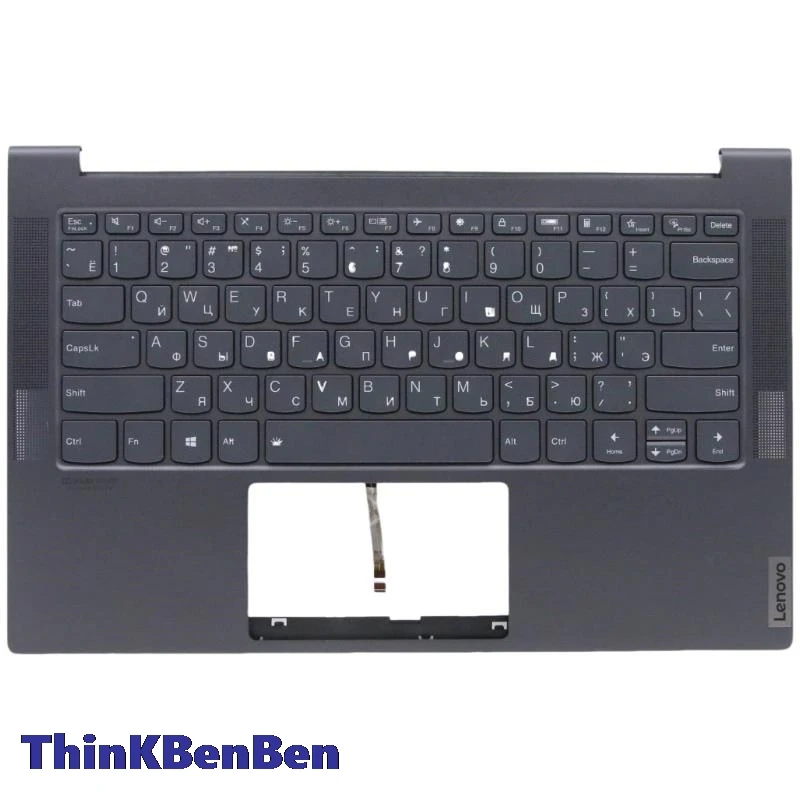 

RU Russian Keyboard Upper Case Palmrest Shell Cover For Lenovo Yoga Slim 7 14 14ARE05 14IIL05 14ITL05 14s ARE 5CB0X55884