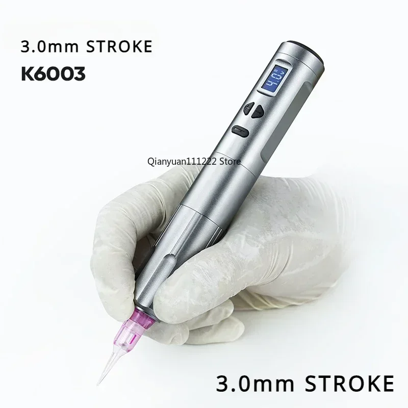 New Version 4 Modes Wireless K6003 Make Up Tattoo Pen Machine SMP MTS Eyebrow Eyeliner Lip Permanent Makeup Machine Small Tattoo