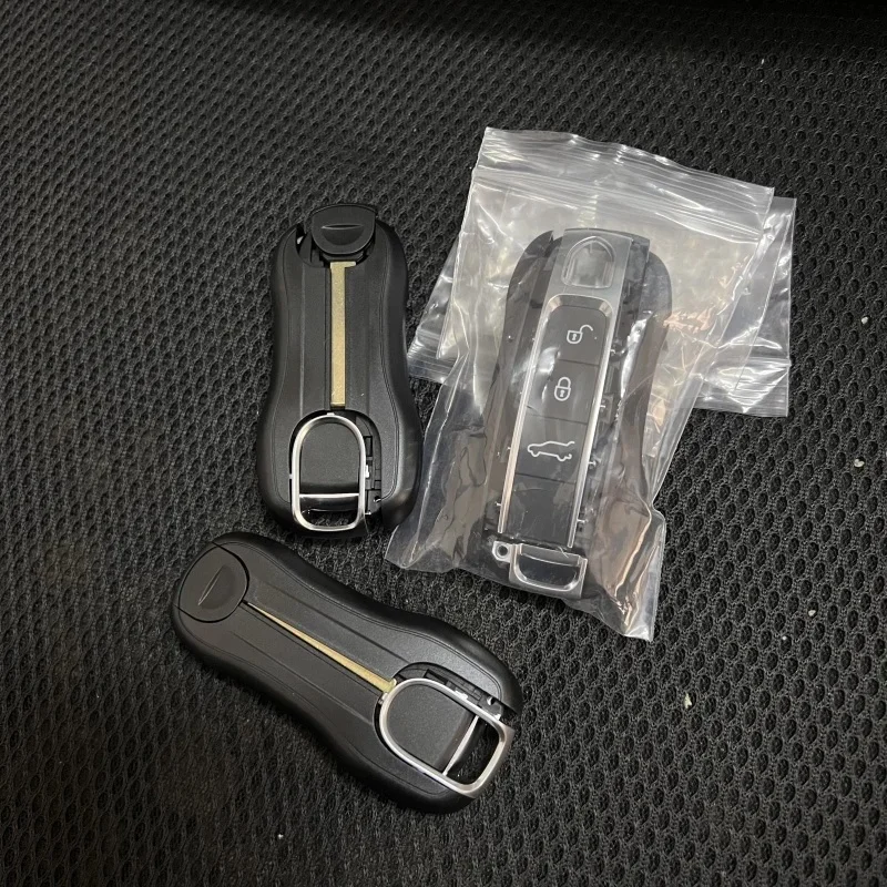 With-logo Car smart key replacement shell Suitable for Panamera Carman Macann Bobst Cayenne 911 970 981 991 996 92A 2018-Now