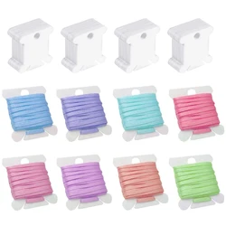 300Pcs Embroidery Floss Bobbins Floss Organizer Plastic Embroidery Thread Cards for Cross Stitch Thread Holder Sewing Storage