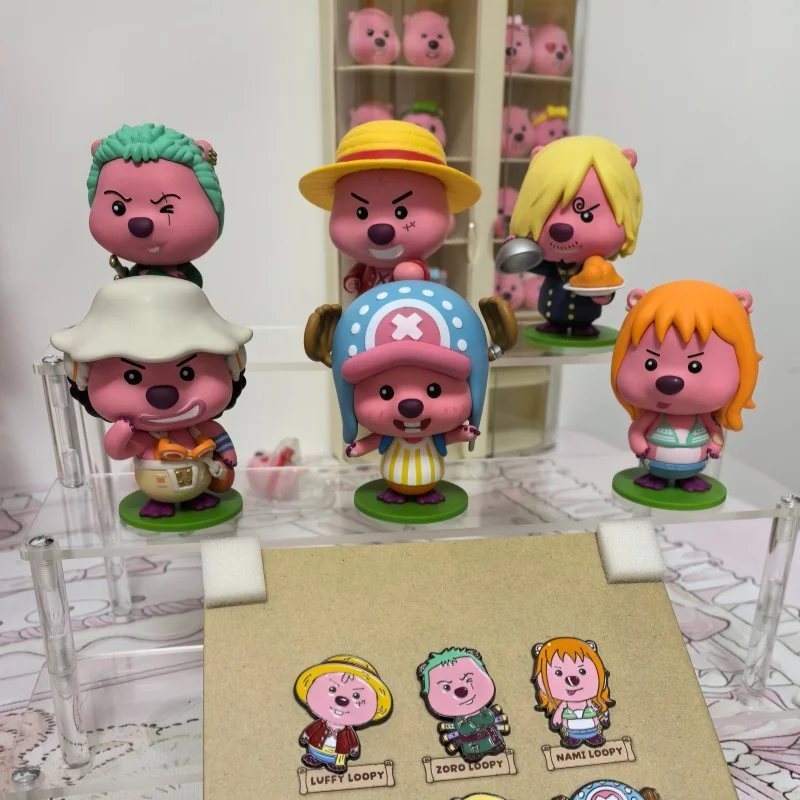 

Hot Sales One Piece Mystery Box Luffy Chopper Ornament Collectible Blind Box Figures Perfect Birthday Gift for Anime Fans Toys