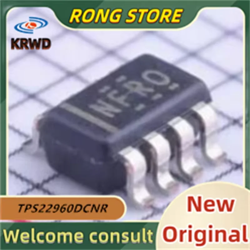 5PCS NFRO  New and Original Chip IC SOT23-8 TPS22960DCNR TPS22960DCN TPS22960DC TPS22960D