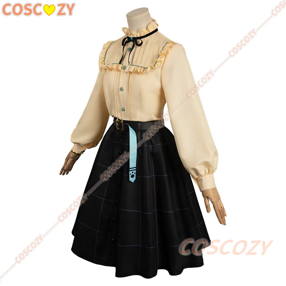 مانهاتن كافيه تأثيري حلي شعر مستعار ذيل أغطية الرأس أنيمي فستان جديد هالوين الحدث الموحد #3