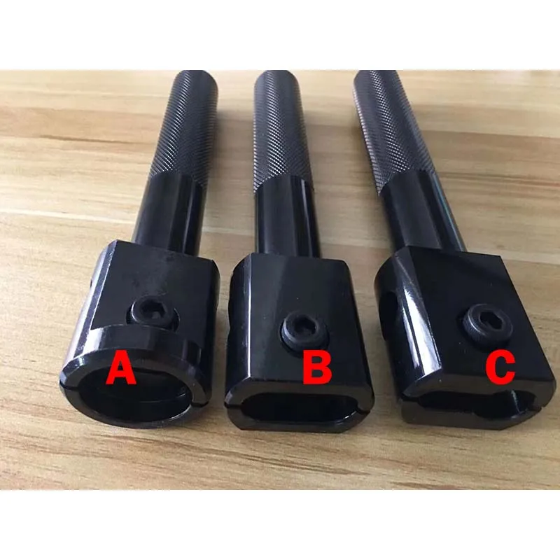 

Euro European Lock Cylinder Puller 3 Model Head Black Color Pin Remover Nail Removal Machine Locksmith Tool