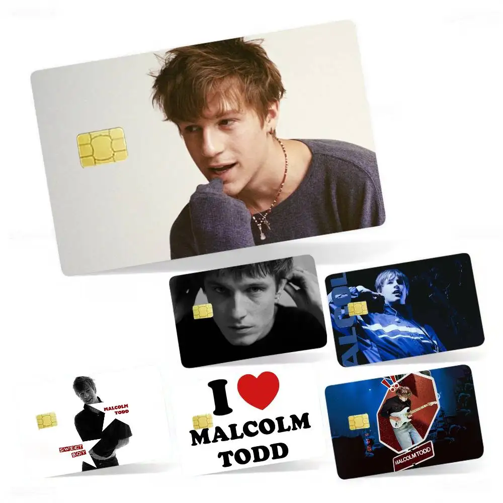

Singer M-Malcolm Todd 4pcs 1Set Card Stickers Small Waterproof Chip 4PCS Card Sticker Anti-Scratch