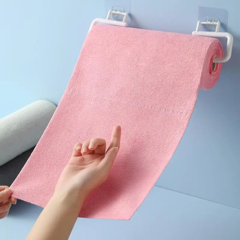 1 Roll/20pcs Microfiber Cleaning Cloths Reusable Lint-Free Towels For Kitchen Super Absorbent, Quick-Dry Kitchen Towels