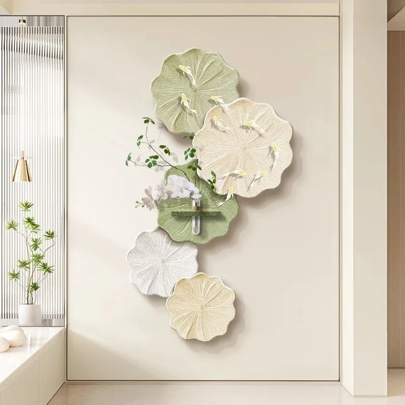 Entrance hanging paintings, hydroponic green plant decorative paintings, high-end murals