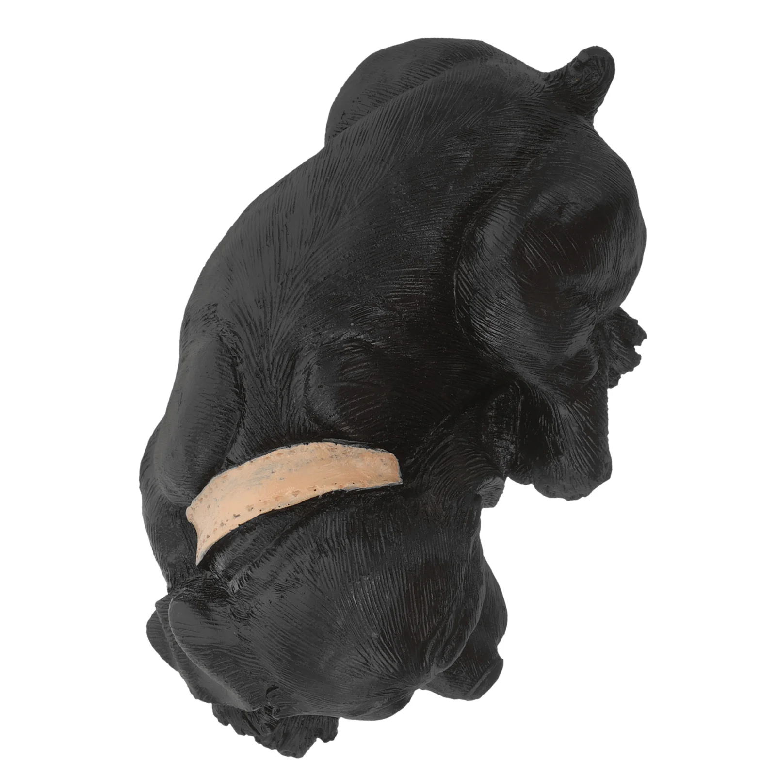 Filhote de cachorro jardim hider ao ar livre aparência falsa caixa de armazenamento quintal resina titular caixa hider estátua do jardim grande chave em forma de cão