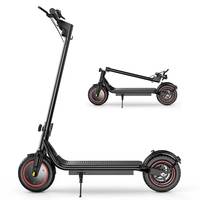 10 Inch Off-Road Electric Scooter 36V 7.8Ah 500W 35KM  Front Drive  Pneumatic Tires APP Smart Control & LED Lights E Scooter