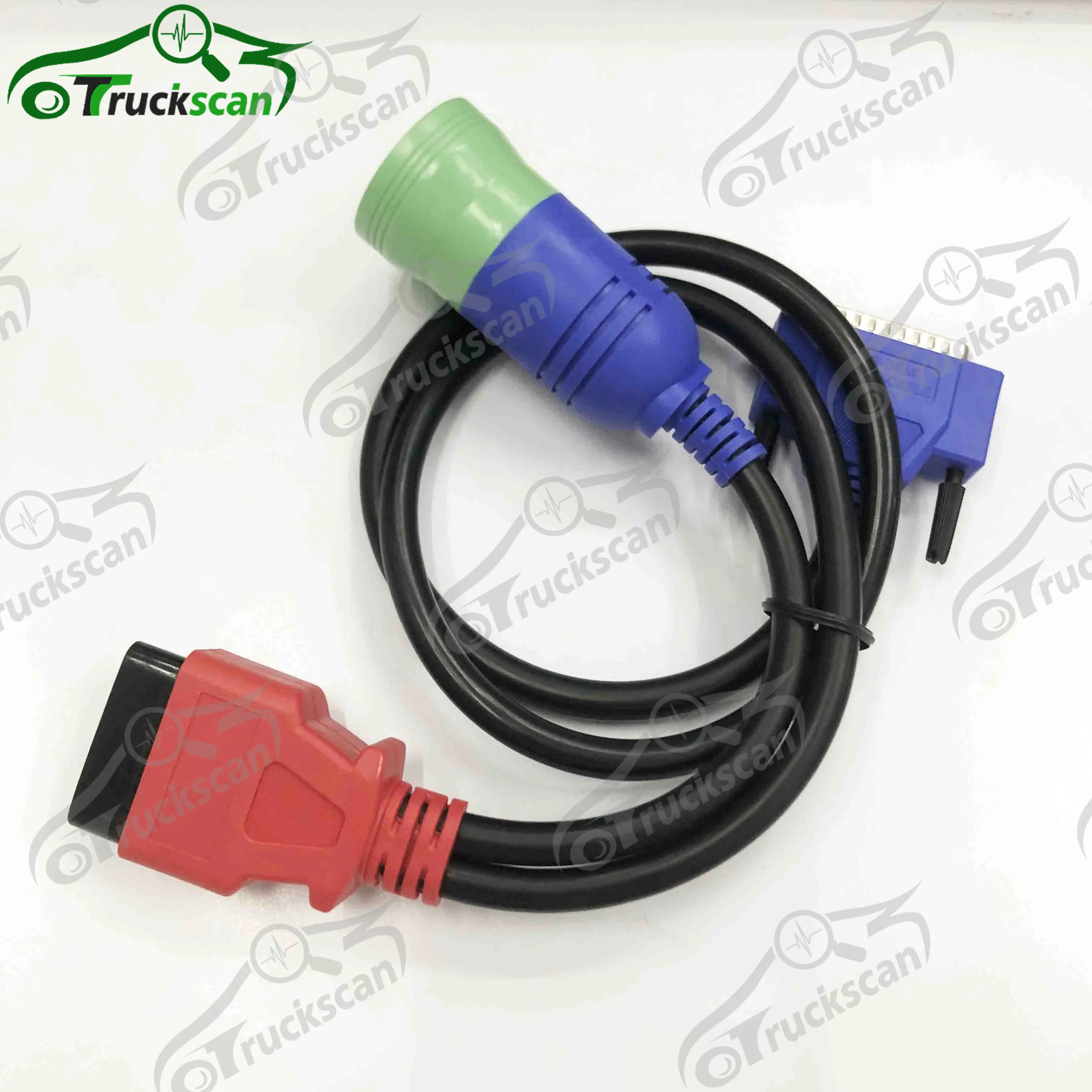 

OBDII + 9 Pin Cable for DPA5 universal Heavy Duty Truck Diagnostic tool OBDII 9Pin To 16 Pin OBD Diagnostic Connector