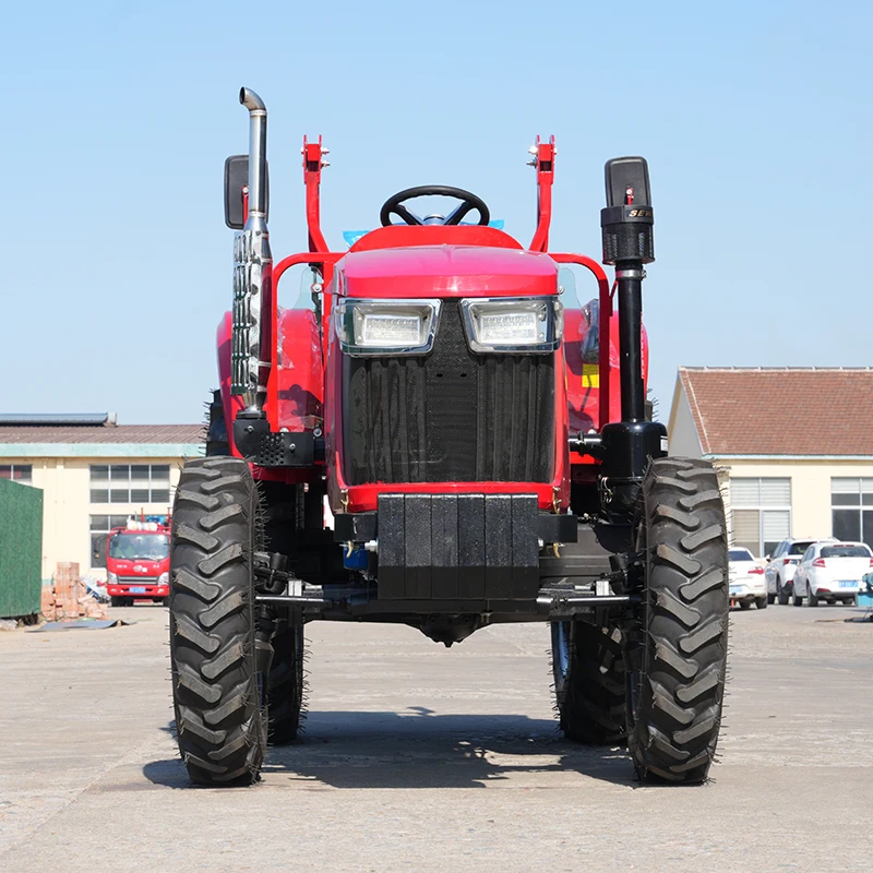 Customized 90HP Agricultural Tractor | CE Certified, Factory Direct with Configurable Tires & Transmission