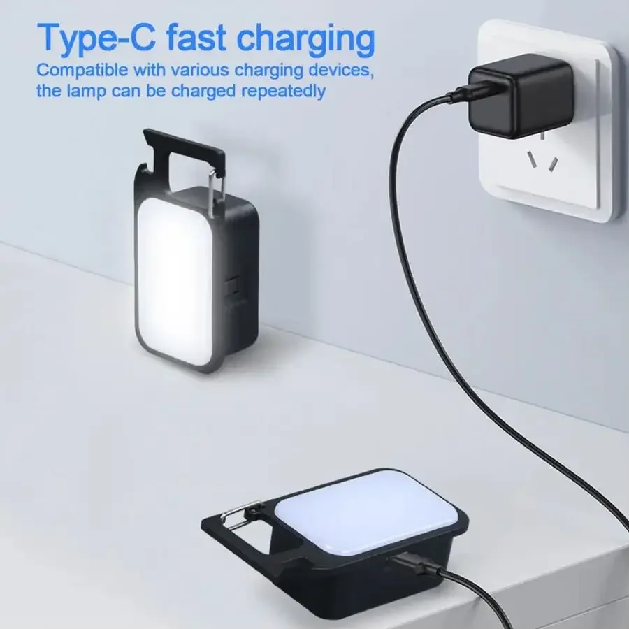 Mini Flashlight Pocket-sized LED Keychain Light Rechargeable Camping Lights Outdoor Small Torch Work Light with Battery