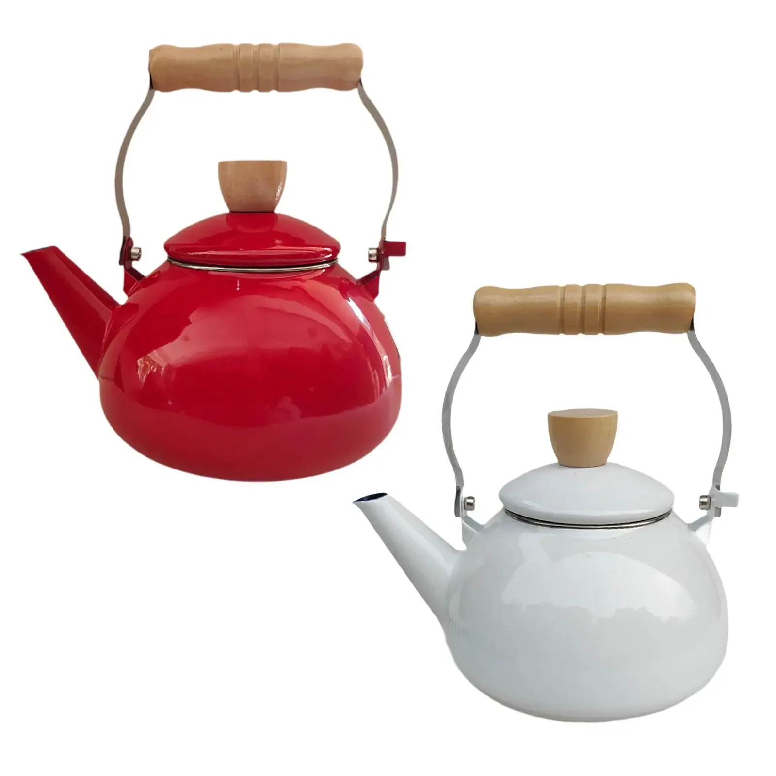 

Enamel Teapot Flower Enamel Pot, Ceramic Enamel Teapot, Home Kitchen Decoration Cold Water, 1.5L
