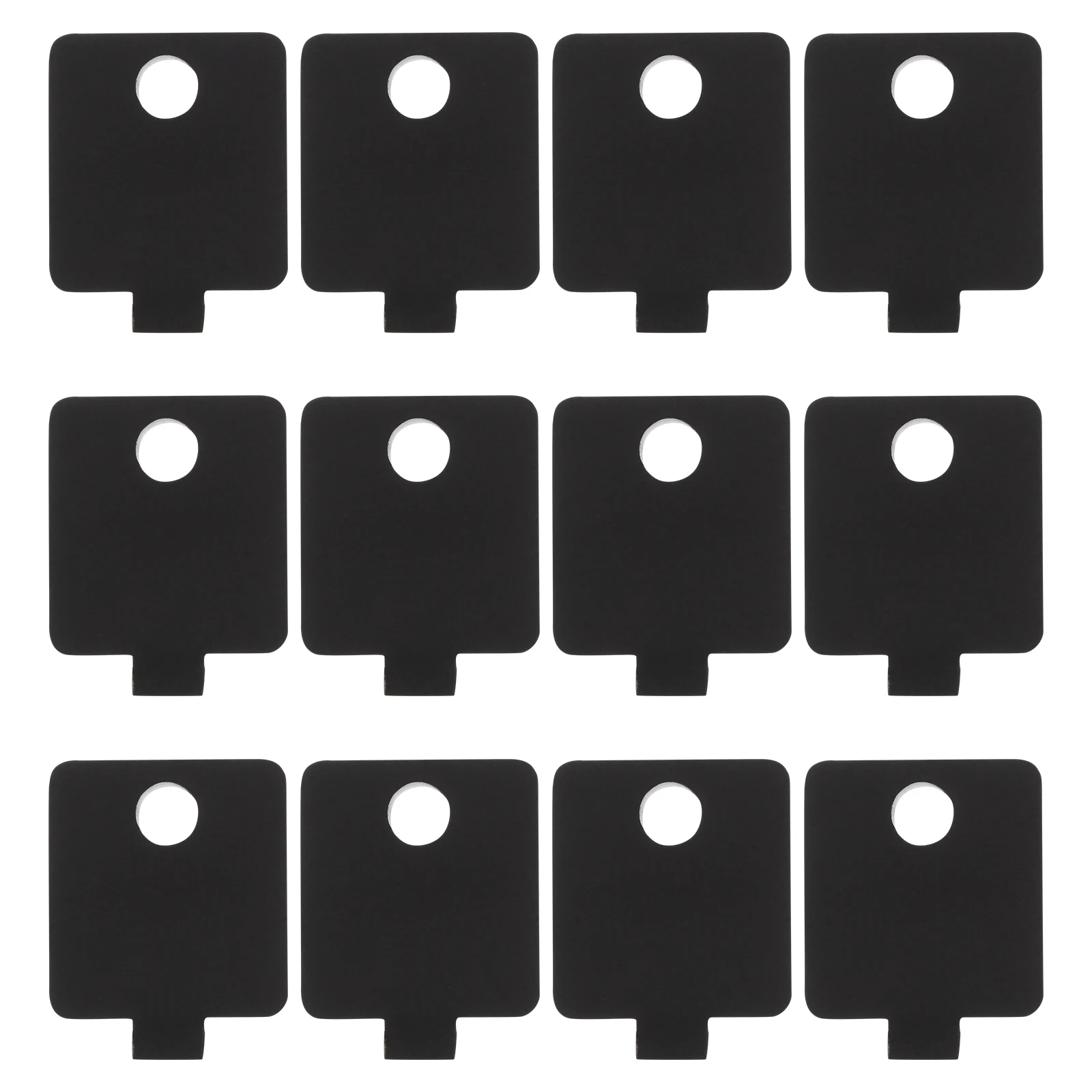 

200pcs Jewelry Necklace Cards Bracelet Display Khaki Foldable Label Card for Earrings Jewelry Tags Supplies Packaging