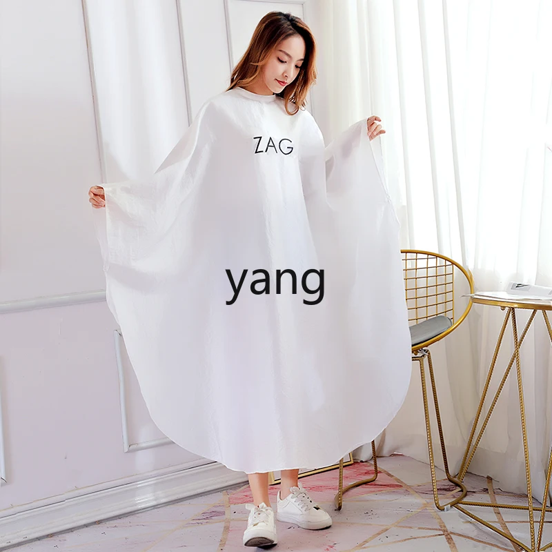 LT high-end haircut cloth hair salon professional Velcro hair cut anti-static scarf