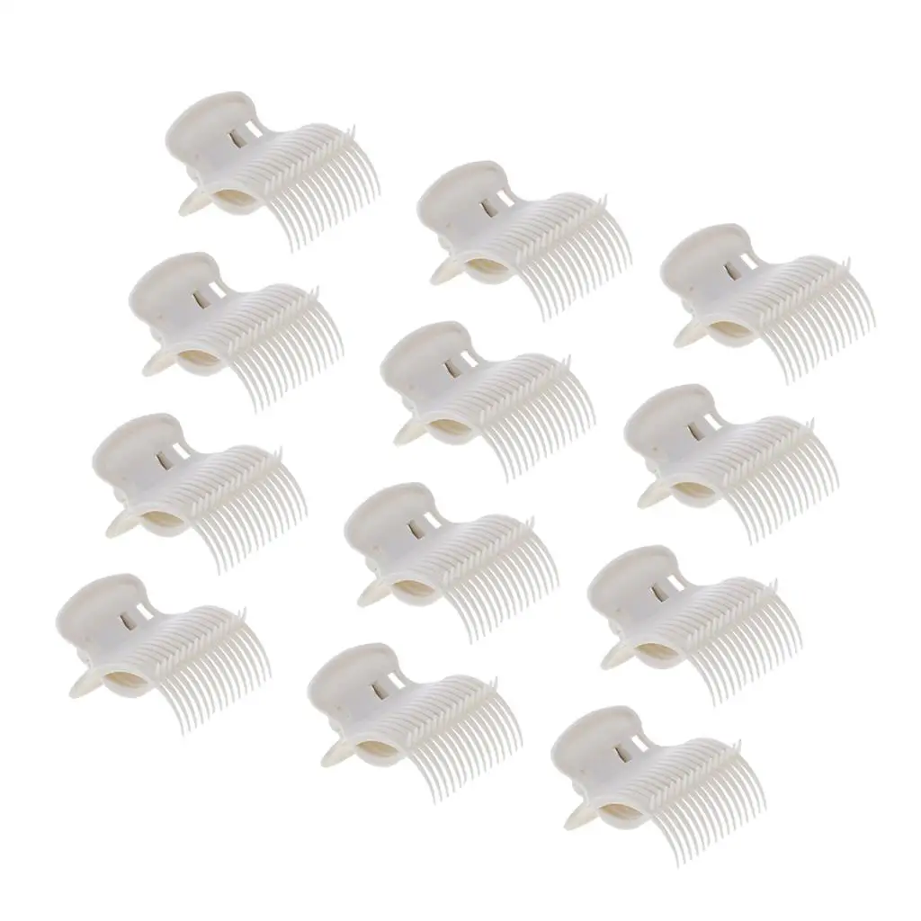 Hot Roller Super Clips Plastic Claw Clips Hair Styling Supplies for Curling Rollers and Creating Volume