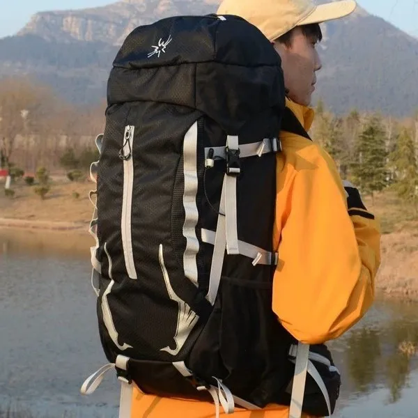 

40L Professional Hiking Backpack - Large Capacity Double Shoulder Bag for Outdoor Camping